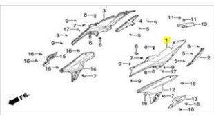 ΚΑΛΥΜΜΑ ΣΕΛΛΑΣ ΑΡΙΣΤΕΡΟ ΜΑΥΡΟ DAYTONA VELOS R 125 ΚΑΛΥΜΜΑ ΣΕΛΛΑΣ ΑΡΙΣΤΕΡΟ ΜΑΥΡΟ DAYTONA VELOS R 125