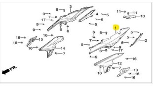 ΚΑΛΥΜΜΑ ΣΕΛΛΑΣ ΑΡΙΣΤΕΡΟ ΜΑΥΡΟ DAYTONA VELOS R 125 ΚΑΛΥΜΜΑ ΣΕΛΛΑΣ ΑΡΙΣΤΕΡΟ ΜΑΥΡΟ DAYTONA VELOS R 125