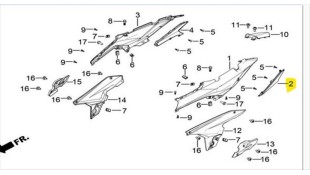 ΓΑΡΝΙΤΟΥΡΑ ΚΑΛΥΜΜΑΤΟΣ ΣΕΛΛΑΣ ΑΡΙΣΤΕΡΗ DAYTONA VELOS R 125 ΓΑΡΝΙΤΟΥΡΑ ΚΑΛΥΜΜΑΤΟΣ ΣΕΛΛΑΣ ΑΡΙΣΤΕΡΗ DAYTONA VELOS R 125