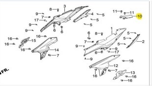 ΚΑΛΥΜΜΑ ΟΥΡΑΣ ΚΕΝΤΡΙΚΟ DAYTONA VELOS R 125