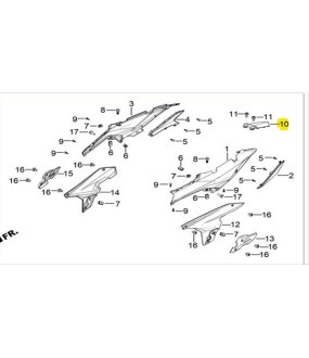 ΚΑΛΥΜΜΑ ΟΥΡΑΣ ΚΕΝΤΡΙΚΟ DAYTONA VELOS R 125 ΑΝΤΑΛΛΑΚΤΙΚΑ ΚΑΛΥΜΜΑ ΟΥΡΑΣ ΚΕΝΤΡΙΚΟ DAYTONA VELOS R 125