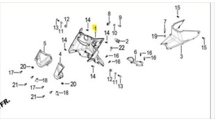 ΠΟΔΙΑ ΕΣΩΤΕΡΙΚΗ DAYTONA VELOS R 125 ΠΟΔΙΑ ΕΣΩΤΕΡΙΚΗ DAYTONA VELOS R 125