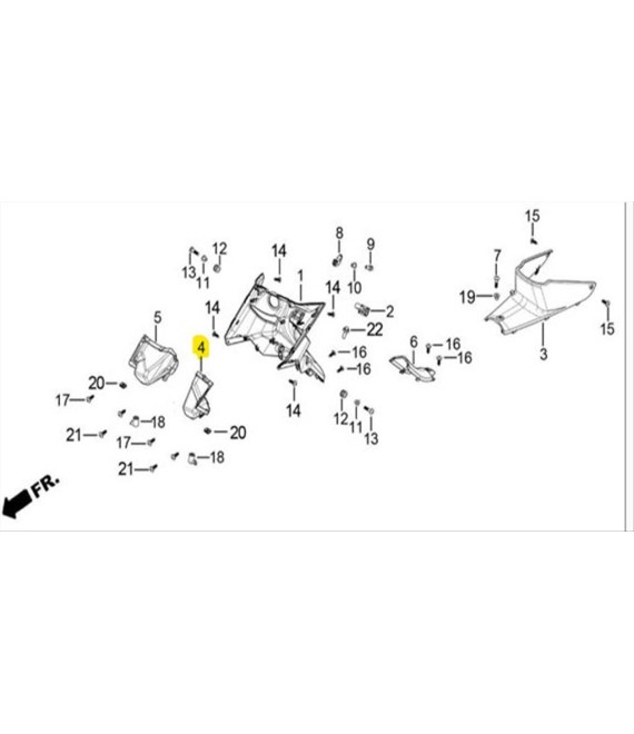 ΘΗΚΗ ΠΟΔΙΑΣ ΕΣΩΤΕΡΙΚΗΣ ΑΡΙΣΤΕΡΗ DAYTONA VELOS R 125 SPARE PARTS ΘΗΚΗ ΠΟΔΙΑΣ ΕΣΩΤΕΡΙΚΗΣ ΑΡΙΣΤΕΡΗ DAYTONA VELOS R 125