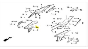 ΚΑΠΑΚΙ ΠΛΑΙΣΙΟΥ ΔΕΞΙΟ DAYTONA VELOS R 125