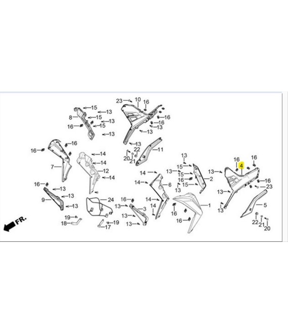 ΠΟΔΙΑ ΠΛΑΙΣΙΟΥ ΑΡΙΣΤΕΡΗ ΜΑΥΡΟ DAYTONA VELOS R 125 ΑΝΤΑΛΛΑΚΤΙΚΑ ΠΟΔΙΑ ΠΛΑΙΣΙΟΥ ΑΡΙΣΤΕΡΗ ΜΑΥΡΟ DAYTONA VELOS R 125