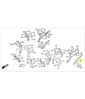 ΓΑΡΝΙΤΟΥΡΑ ΠΟΔΙΑΣ ΑΡΙΣΤΕΡΗ DAYTONA VELOS R 125