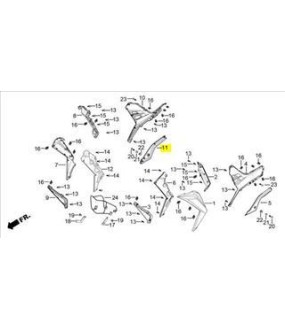 ΓΑΡΝΙΤΟΥΡΑ ΠΟΔΙΑΣ ΔΕΞΙΑ DAYTONA VELOS R 125