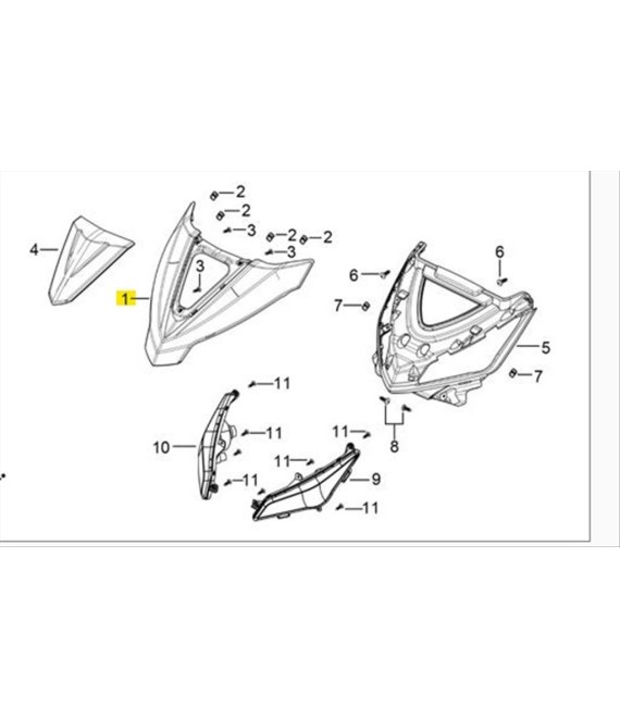 ΜΑΣΚΑ ΔΙΑΚΟΣΜΗΤΙΚΗ ΑΣΠΡΗ DAYTONA VELOS R 125 SPARE PARTS ΜΑΣΚΑ ΔΙΑΚΟΣΜΗΤΙΚΗ ΑΣΠΡΗ DAYTONA VELOS R 125