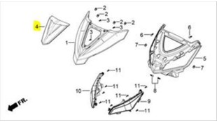 ΚΑΛΥΜΜΑ ΜΑΣΚΑΣ ΔΙΑΚΟΣΜΗΤΙΚΗ ΜΑΥΡΗ DAYTONA VELOS R 125 ΚΑΛΥΜΜΑ ΜΑΣΚΑΣ ΔΙΑΚΟΣΜΗΤΙΚΗ ΜΑΥΡΗ DAYTONA VELOS R 125