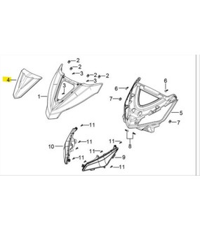 ΚΑΛΥΜΜΑ ΜΑΣΚΑΣ ΔΙΑΚΟΣΜΗΤΙΚΗ ΜΑΥΡΗ DAYTONA VELOS R 125