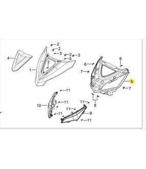 ΠΟΔΙΑ ΕΜΠΡΟΣΘΙΑ DAYTONA VELOS R 125 ΑΝΤΑΛΛΑΚΤΙΚΑ