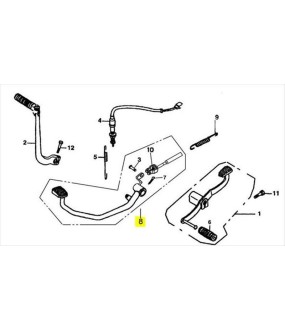 ΠΟΔΟΦΡΕΝΟ DAYTONA VELOS R 125i SPARE PARTS