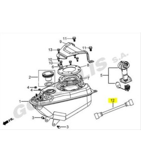 ΣΩΛΗΝΑΚΙ ΒΕΝΖΙΝΗΣ ΥΨΗΛΗΣ ΠΙΕΣΗΣ DAYTONA VELOS R 125 ΑΝΤΑΛΛΑΚΤΙΚΑ