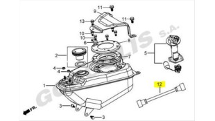 ΣΩΛΗΝΑΚΙ ΒΕΝΖΙΝΗΣ ΥΨΗΛΗΣ ΠΙΕΣΗΣ DAYTONA VELOS R 125 ΑΝΤΑΛΛΑΚΤΙΚΑ