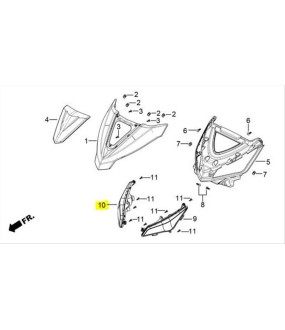 ΦΛΑΣ ΕΜΠΡΟΣΘΙΟ ΔΕΞΙΟ DAYTONA VELOS R 125 ΑΝΤΑΛΛΑΚΤΙΚΑ