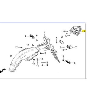 ΦΑΝΑΡΙ ΟΠΙΣΘΙΟ DAYTONA VELOS R 125