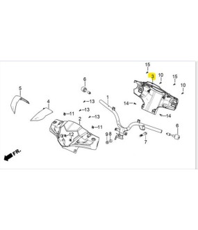 ΒΑΣΗ ΚΟΝΤΕΡ DAYTONA VELOS R 125 ΑΝΤΑΛΛΑΚΤΙΚΑ