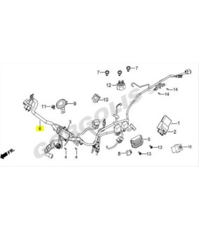 ΚΑΛΩΔΙΩΣΗ ΚΕΝΤΡΙΚΗ DAYTONA VELOS R 125 E5