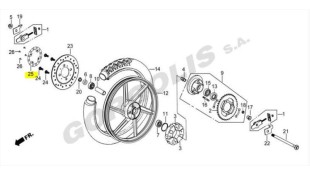 ΔΙΣΚΟΣ ΑΙΣΘΗΤΗΡΑ DAYTONA DY/NOVA/SPRINTER/VELOS ΗΛΕΚΤΡΙΚΑ