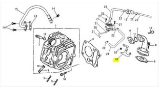 ΒΑΣΗ ΒΑΛΒΙΔΑΣ ΚΑΥΣΑΕΡΙΩΝ DAYTONA DY/SPRINTER/NOVA R ΑΝΤΑΛΛΑΚΤΙΚΑ