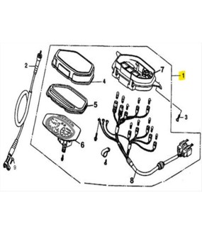 ΚΟΝΤΕΡ ΠΛΗΡΕΣ DAYTONA SPRINTER 125 SPARE PARTS