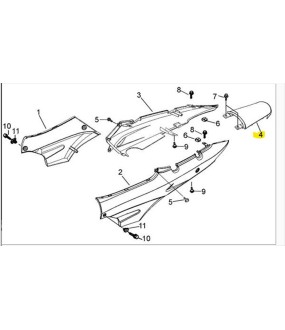 ΚΑΛΥΜΜΑ ΟΥΡΑΣ ΜΑΥΡΟ DAYTONA SPRINTER 50/125