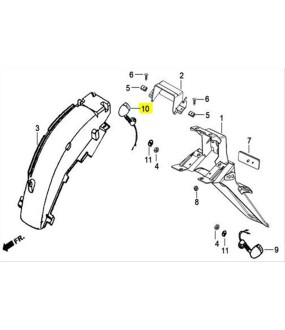 ΦΛΑΣ ΟΠΙΣΘΙΟ ΔΕΞΙΟ DAYTONA SPRINTER 50/125 E4/E5 ΑΝΤΑΛΛΑΚΤΙΚΑ