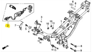 ΚΛΕΙΔΑΡΙΕΣ ΣΕΤ DAYTONA SPRINTER 50/125 ΗΛΕΚΤΡΙΚΑ