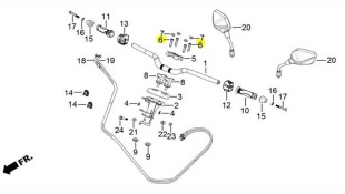 ΒΙΔΑ 8x28mm DAYTONA MISTA/VELOS