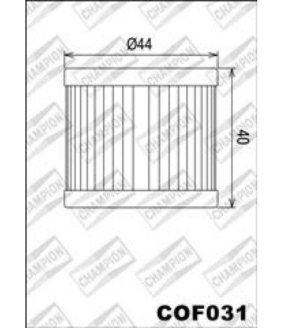 ΦΙΛΤΡΟ ΛΑΔΙΟΥ CHAMPION COF031 ΑΝΤΑΛΛΑΚΤΙΚΑ ΦΙΛΤΡΟ ΛΑΔΙΟΥ CHAMPION COF031