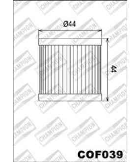 ΦΙΛΤΡΟ ΛΑΔΙΟΥ CHAMPION COF039 ΑΝΤΑΛΛΑΚΤΙΚΑ