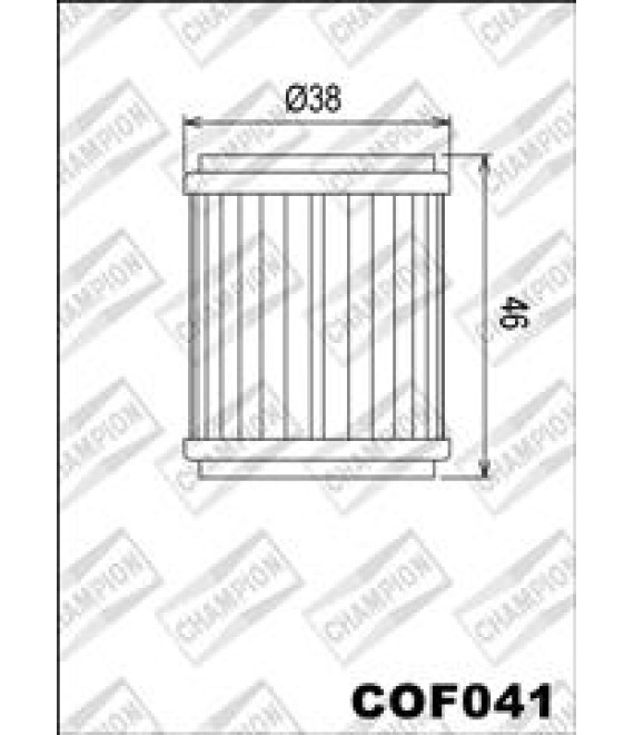 ΦΙΛΤΡΟ ΛΑΔΙΟΥ CHAMPION COF041 ΑΝΤΑΛΛΑΚΤΙΚΑ ΦΙΛΤΡΟ ΛΑΔΙΟΥ CHAMPION COF041