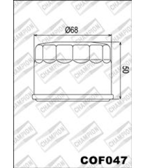 ΦΙΛΤΡΟ ΛΑΔΙΟΥ CHAMPION COF047 ΑΝΤΑΛΛΑΚΤΙΚΑ
