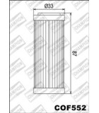 ΦΙΛΤΡΟ ΛΑΔΙΟΥ CHAMPION COF552 SPARE PARTS ΦΙΛΤΡΟ ΛΑΔΙΟΥ CHAMPION COF552