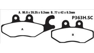 ΤΑΚΑΚΙΑ PREMIER RACING SCOOTER P363HSC