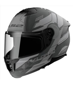 LS2 FF808 STREAM II SHADOW MATT TITANIUM GREY M