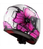 LS2 FF353 RAPID II POPPIES GLOSS PINK XL