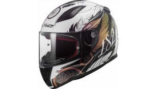 LS2 FF353 RAPID II BOHO WHITE BLACK PINK M