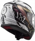 LS2 FF353 RAPID II BOHO WHITE BLACK PINK S