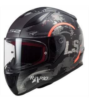 LS2 FF353 RAPID CIRCLE TITANIUM FLUO ORANGE XS ΕΞΟΠΛΙΣΜΟΣ