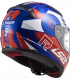 LS2 FF353 RAPID STRATUS GLOSS BLUE RED WHITE S