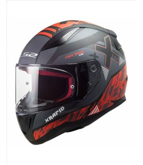 LS2 FF353 RAPID XTREET MATT BLACK RED M ΕΞΟΠΛΙΣΜΟΣ