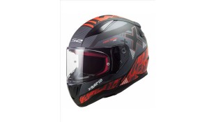 LS2 FF353 RAPID XTREET MATT BLACK RED M ΕΞΟΠΛΙΣΜΟΣ