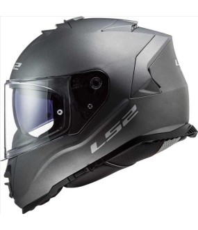 LS2 FF800 STORM II SOLID MATT TITANIUM L
