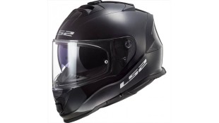 LS2 FF800 STORM II SOLID GLOSS BLACK L