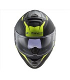 LS2 FF800 STORM II NERVE MATT BLACK H-V YELLOW M