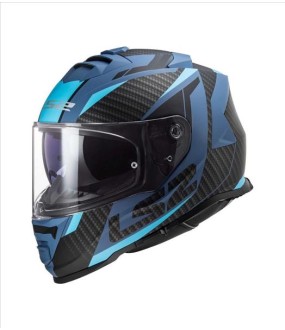 LS2 FF800 STORM II RACER MATT BLUE L