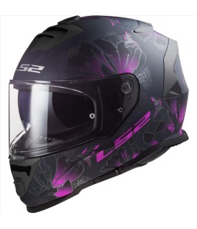 LS2 FF800 STORM II BURST MATT BLACK PINK M