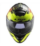 LS2 FF800 STORM DROP BLACK YELLOW RED XS ΕΞΟΠΛΙΣΜΟΣ