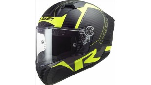 LS2 FF805 THUNDER C RACING1 MATT H-V YELLOW S